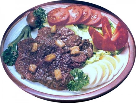 cigánska pečienka na tanieri